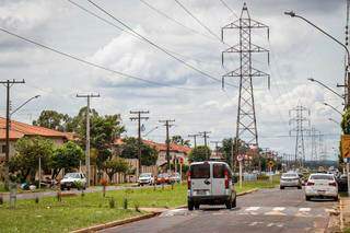 De início, serão pelo menos 1,5 quilômetros de monitoramento na região da Avenida Marquês de Pombal, do Gastrota ao Damha. (Foto: Henrique Kawaminami)