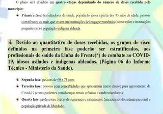 Gerente de posto &eacute; afastado ap&oacute;s vacinar servidor que n&atilde;o era prioridade