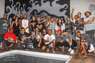 Este é o primeiro evento oficial do Nação Hip Hop Brasil MS, após sua formação da diretoria (Foto: Divulgação)