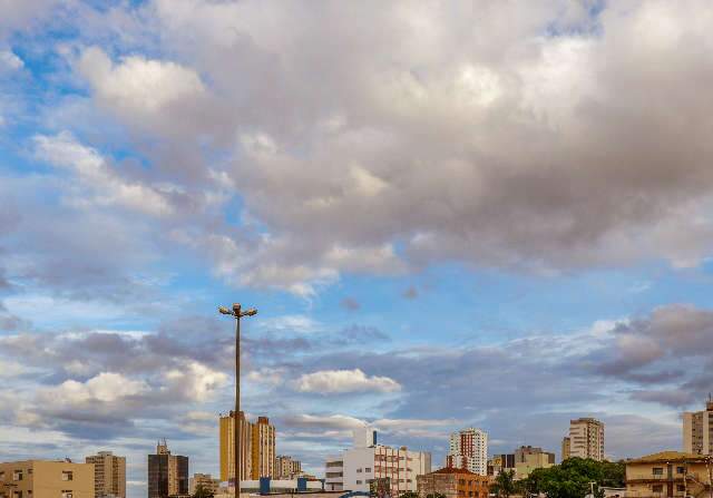 Previsão é de sábado com pancadas de chuva e máxima de 37ºC em MS