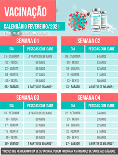 Perdeu o dia da vacina? Aos s&aacute;bados, postos tamb&eacute;m receber&atilde;o idosos