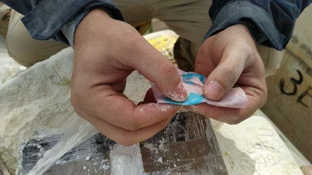Teste revela alta pureza de coca&iacute;na escondida em sacos de farinha de trigo