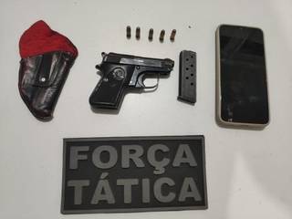Homem que deixou casal amarrado em roubo &eacute; preso com arma e muni&ccedil;&otilde;es 