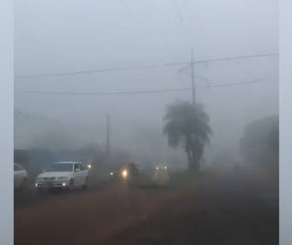 Depois de nevoeiro, previs&atilde;o &eacute; de chuva e alerta de temporal para sul de MS