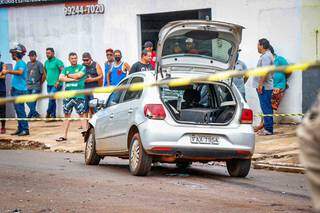 Vinícius de Oliveira Gonçalves, de 20 anos, conduzia um VW Gol 1.6 (Foto: Henrique Kawaminami) 