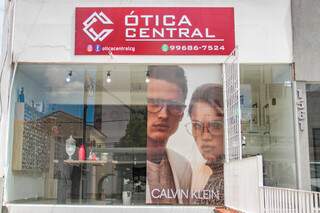 A Ótica Central inaugurou em janeiro na Rua Barão do Rio Branco. (Foto: Marcos Maluf)