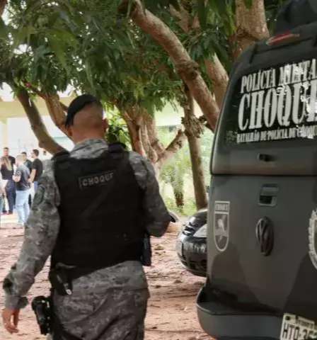 Assaltante de motorista de aplicativo morre em confronto com o Choque