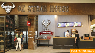 OX Steak House é a 1ª boutique de carne do Shopping Campo Grande. (Foto: Kísie Ainoã)