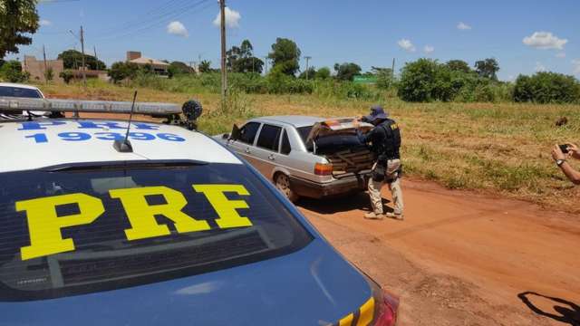 Traficante abandona Santana em rodovia com mais de meia tonelada de drogas