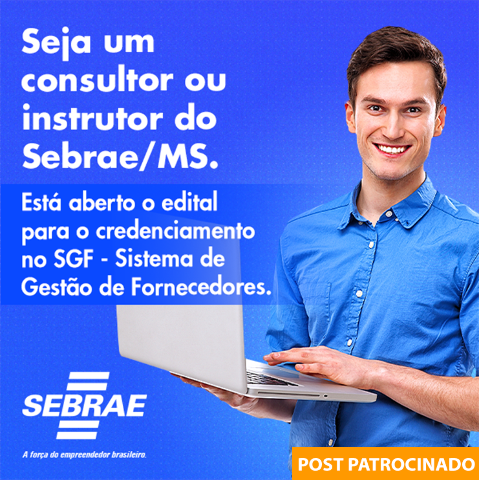 Sebrae/MS reabre edital para credenciar consultores e instrutores