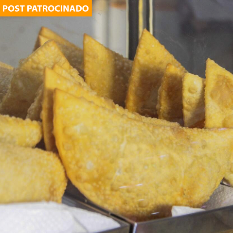 Pastel é tão gostoso e barato que atrai fila em lanchonete 