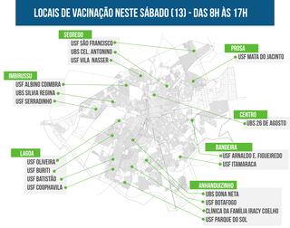 Idosos entre 80 e 89 anos podem se vacinar em 19 locais neste s&aacute;bado; Veja onde