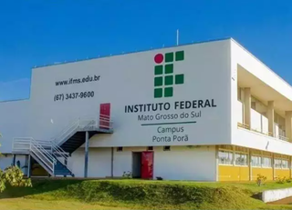 Campus do Insituto Federal em Ponta Porã. (Foto: Divulgação)