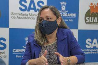 Superintendente de Proteção Social Básica, Inês Mongenot (Foto: Marcos Maluf)