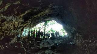 Caverna de 10 mil anos, um dos atrativos do Vale do Alcantilado (Foto: Trilha Extrema/Divulgação)