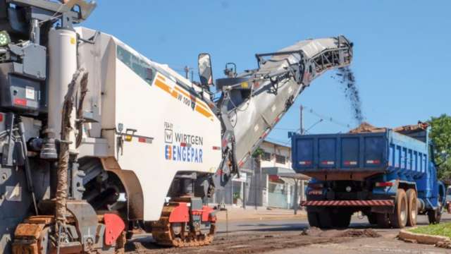 Prefeitura d&aacute; in&iacute;cio &agrave;s obras do corredor de &ocirc;nibus da Marechal Deodoro