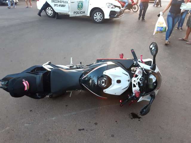 Motociclista &eacute; baleado por pistoleiros durante persegui&ccedil;&atilde;o na fronteira 