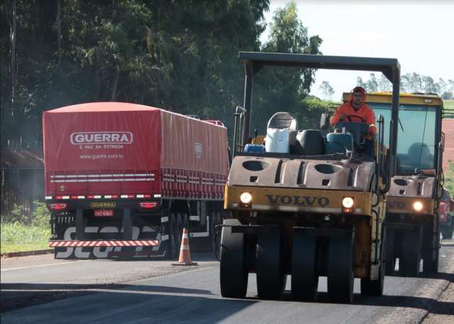 BR-163 tem 11 trechos interditados para execu&ccedil;&atilde;o de obras nesta quinta-feira