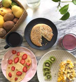 Café da manhã de novela? Nutricionistas preparam um saudável especialmente para o Lado B (Foto: Arquivo Pessoal)