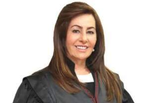 Tânia Garcia de Freitas de toga, em foto do TJMS (Tribunal de Justiça de Mato Grosso do Sul)