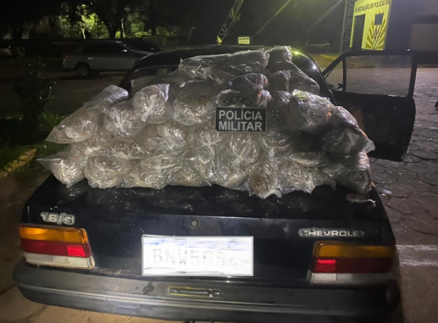 Motorista que seguia para S&atilde;o Paulo &eacute; preso com carro cheio de skunk