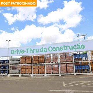 A Leroy Merlin abriu o primeiro Drive Thru da Construção de Mato Grosso do Sul. (Foto: Paulo Francis)