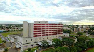 Sede do Hospital Regional em Campo Grande. (Foto: Divulgação)
