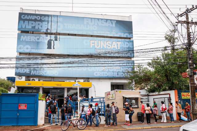 Fevereiro termina com 382 vagas de emprego em Campo Grande 