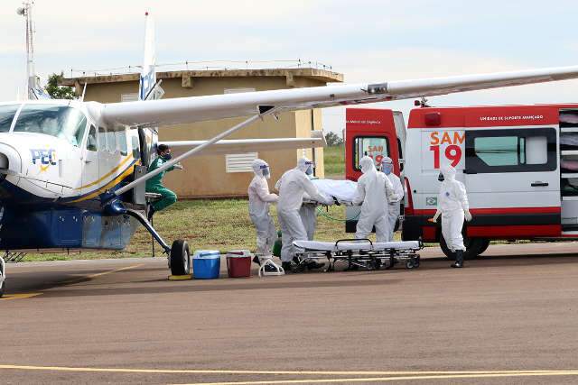 Ap&oacute;s 11 dias internada, idosa transferida de Rond&ocirc;nia para MS morre de covid-19