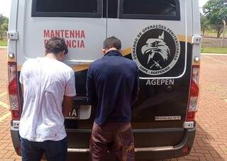 Presos recapturados por agentes do Comando de Operações Penitenciárias (Foto: Divulgação)