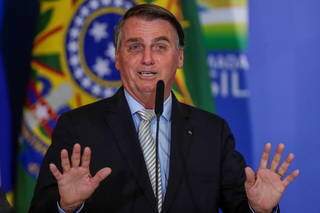 Presidente Jair Bolsonaro (sem partido) ainda tem maioria da aprovação na região Centro-Oeste e Norte do país no mês de março de 2021 - (Foto Reuters)