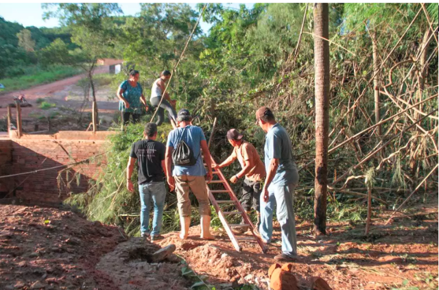 Estragos ap&oacute;s temporal faz Governo decretar situa&ccedil;&atilde;o de emerg&ecirc;ncia em Corguinho 