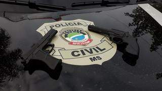 Simulacros encontrados com suspeito durante prisão (Divulgação/Polícia Civil)