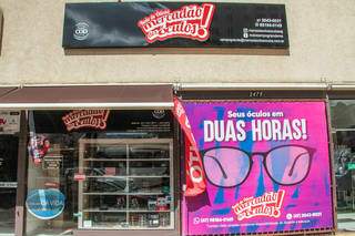 Uma das lojas fica na Rui Barbosa, 2471, quase esquina com a Afonso Pena. (Foto: Paulo Francis)