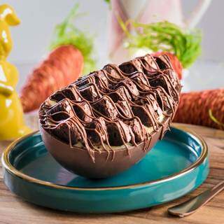 Ovo de brownie fará sucesso para os chocólatras (Foto: Reprodução/Instagram)