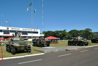 Quartel do Exército em Dourados onde eram lotados os militares envolvidos no episódio julgado pela Justiça Militar. (Foto: Dourados News)