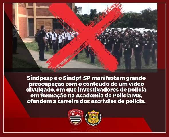 V&iacute;deo gravado em aula a policiais de MS motiva cr&iacute;tica de delegados de SP