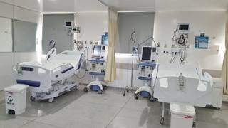 Leito de terapia intensiva em hospital na Capital (Foto: Reprodução/Prefeitura)