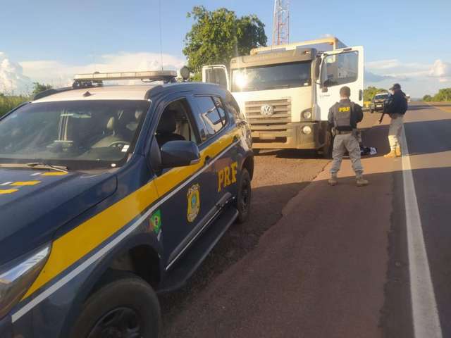Jovem de 19 anos &eacute; preso com caminh&atilde;o roubado durante sequestro no MT