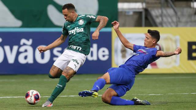 Palmeiras faz 3 no primeiro tempo e vence f&aacute;cil o S&atilde;o Caetano pelo Paulist&atilde;o