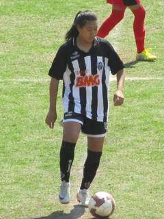 Dara foi jogadora de base do Atlético Mineiro (Foto: Arquivo Pessoal)