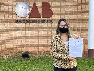 Acadêmica solicitou que o requerimento fosse encaminhado ao Presidente da Ordem dos Advogados do Brasil (Foto: Divulgação)