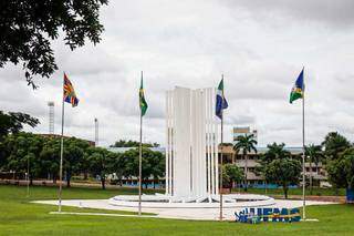 Campus da UFMS em Campo Grande. (Foto: Henrique Kawaminami)