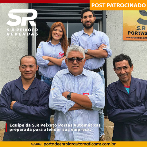 Porta de Enrolar Automática - empresa expande no MS