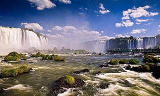 As Cataratas do Iguaçu, uma das mais espetaculares do mundo, em Foz do Iguaçu, no Paraná (Foto: Reprodução)