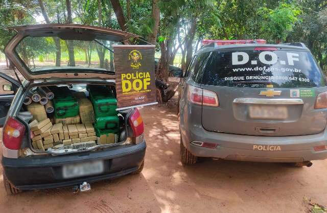 Dupla foge e adolescentes s&atilde;o apreendidos com 275 Kg de droga em assentamento