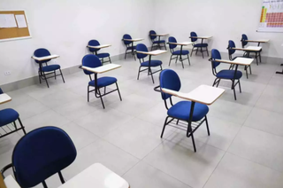Salas de aula vão continuar vazias, mas ensino remoto é permitido (Foto: Arquivo/Paulo Francis)