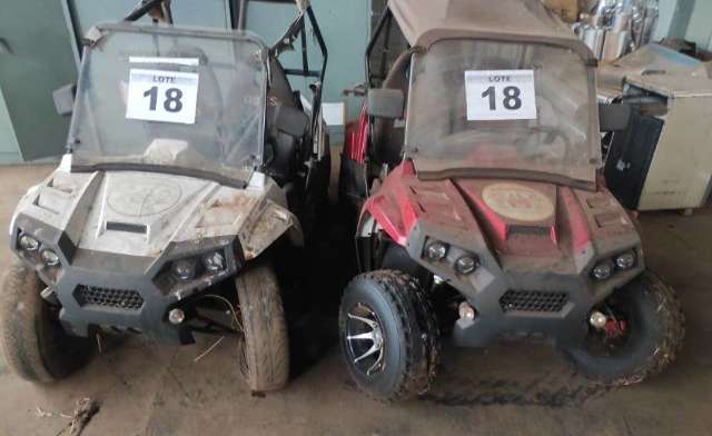 Governo leiloa de arm&aacute;rios a minibuggy a partir de quinta-feira