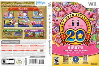 Além dos games, há a opção super interessante de conhecer sobre os outros títulos de Kirby.