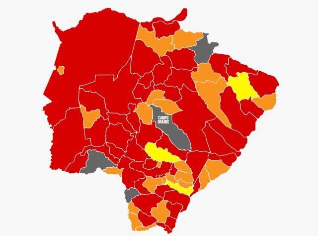 Com risco extremo, recomenda&ccedil;&atilde;o &eacute; fechar tudo na Capital e mais 3 cidades